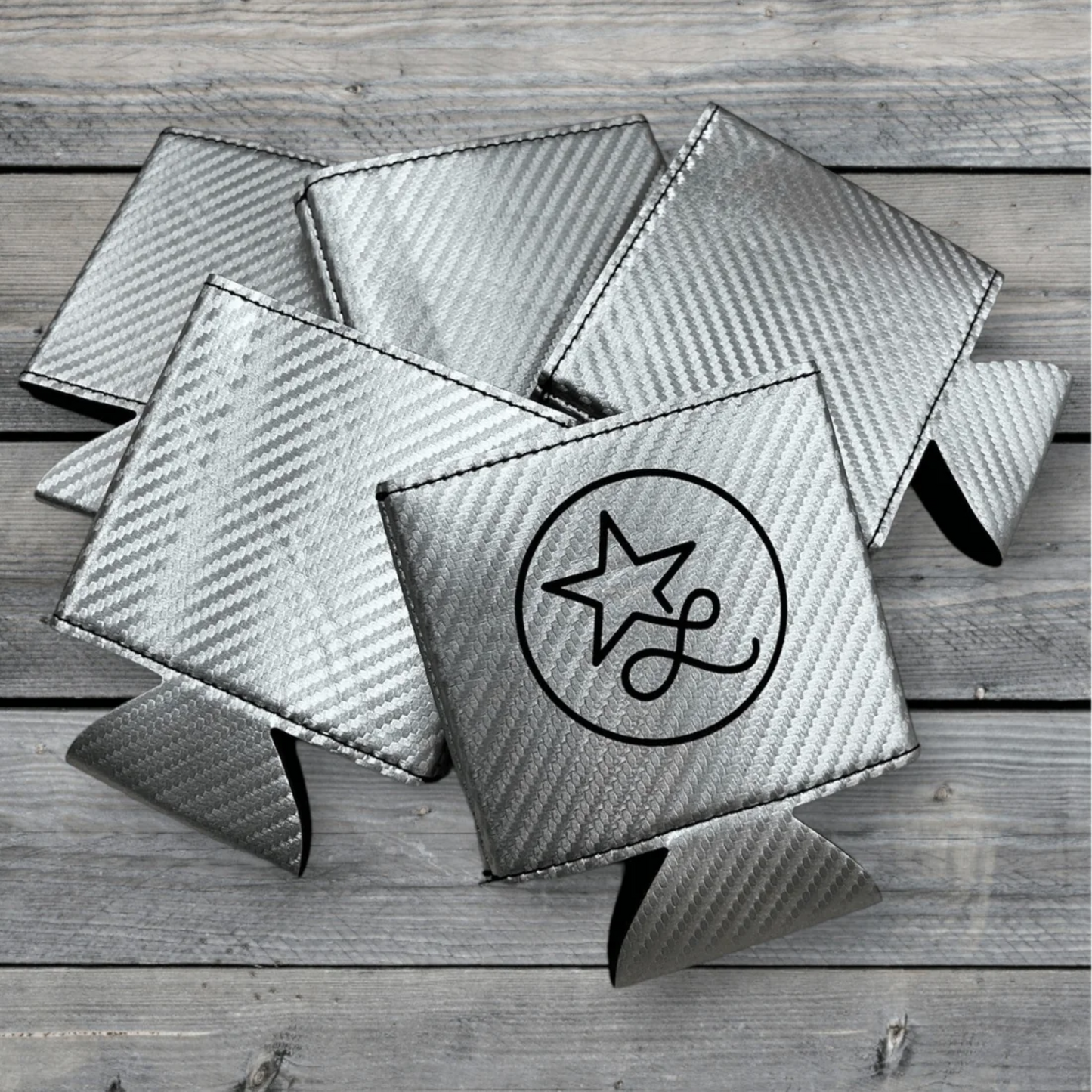Custom Engraved Leatherette Can Coolers – Personal, Wedding, Corporate & Bar Branding